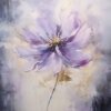 Purple Flower Painting 1